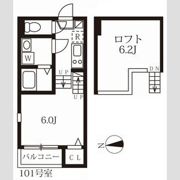 ハーモニーテラス名楽町の間取り画像
