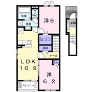 モデルノパラッツォ リモーネAの間取り画像