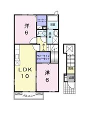不知火桜館 壱番館の間取り画像