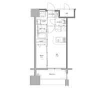 エンクレスト博多STYLEの間取り画像