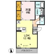 Le blanc Ⅰの間取り画像