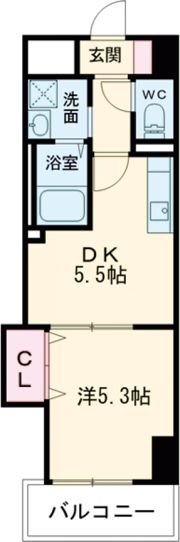 THE SQUARE・Central Residenceの間取り画像