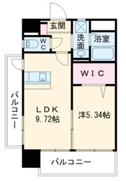THE SQUARE・Central Residenceの間取り画像