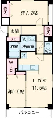 ハーモニックプラネットの間取り画像