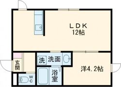 クレストBの間取り画像