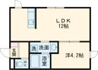 クレストBの間取り画像