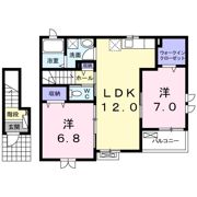 ブランシェⅠの間取り画像