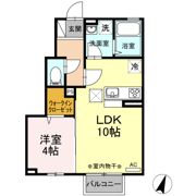 ル・シエル三沢の間取り画像