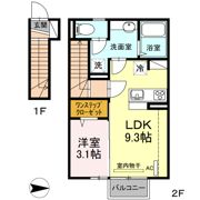 ルナ並木の間取り画像