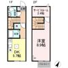 リースランドテクノ Fの間取り画像