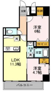グランチェスタの間取り画像