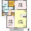 PARK HILLS MIYAKO Fの間取り画像