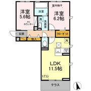 メゾン津田沼の間取り画像