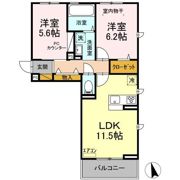 メゾン津田沼の間取り画像