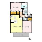 アクジス向町 ABCの間取り画像