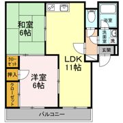 大林マンションの間取り画像