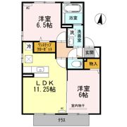 カーサ マローン A棟の間取り画像
