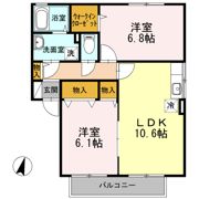 ソレイユ B棟の間取り画像