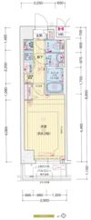 プレサンス木場公園の間取り画像