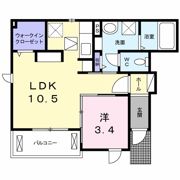 エル アンジュの間取り画像