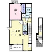 ベイ ツリー Bの間取り画像
