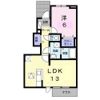 レイジェス Bの間取り画像