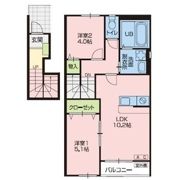 セレッソ留ヶ谷サードの間取り画像