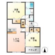 加藤ビルⅡの間取り画像