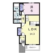 銀河 Cの間取り画像