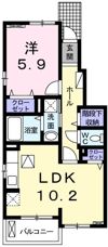 ラフレシールの間取り画像