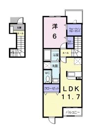 シェーンベルク土器Bの間取り画像