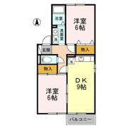 ヴェルドミール Sの間取り画像