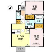 ディアコート浜道Ⅰの間取り画像
