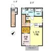 DーRoom築地Ⅱの間取り画像
