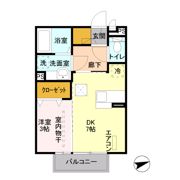 ソレーユM Ⅴの間取り画像