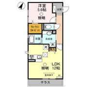 ハピネスⅡの間取り画像