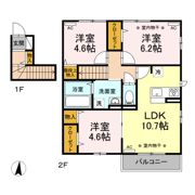 フェリーチェ Ⅰの間取り画像
