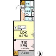 ラリュール清川Cの間取り画像
