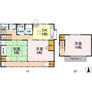 柳原戸建貸家の間取り画像