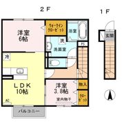 プライムコートの間取り画像