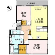 コージィコートWESTの間取り画像
