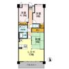 プラザハイツ二ツ屋A棟の間取り画像