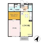 リビングタウン加古川西 Aの間取り画像