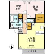 セレーノ 弐番館の間取り画像