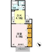 フロラシオン川内 Ⅱ棟の間取り画像