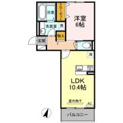 Central Park三ヶ森の間取り画像