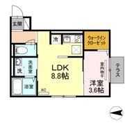 Fuga陣山の間取り画像