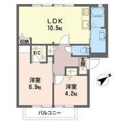 ハイツミラクルの間取り画像