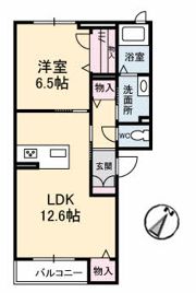 べレオ東雲本町の間取り画像