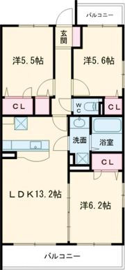 ステラコート宿の間取り画像